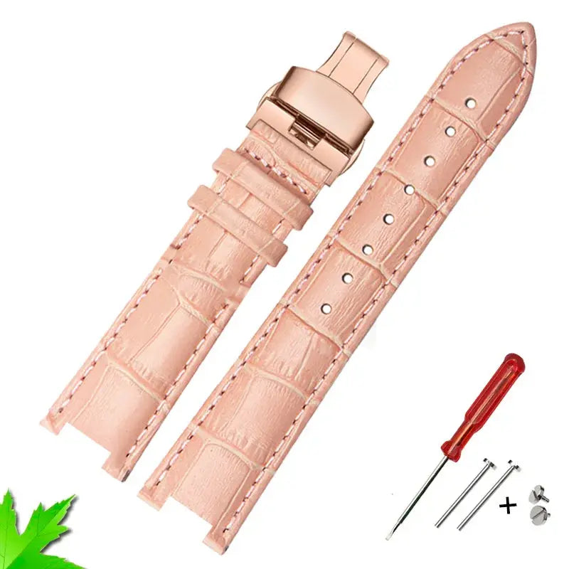 Cowhide Wristband Watch Strap for Tissot, Tianwang, Folli Follie, Michael Kors – Men & Women - STRAPS