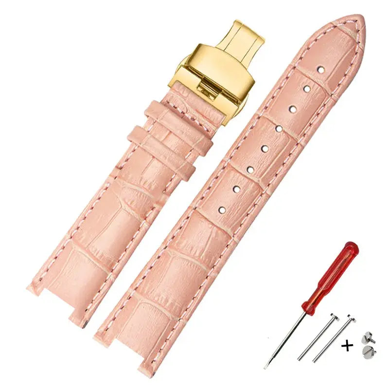 Cowhide Wristband Watch Strap for Tissot, Tianwang, Folli Follie, Michael Kors – Men & Women - STRAPS