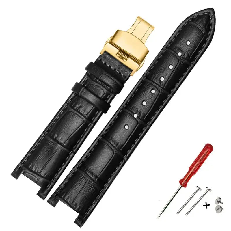 Cowhide Wristband Watch Strap for Tissot, Tianwang, Folli Follie, Michael Kors – Men & Women - STRAPS