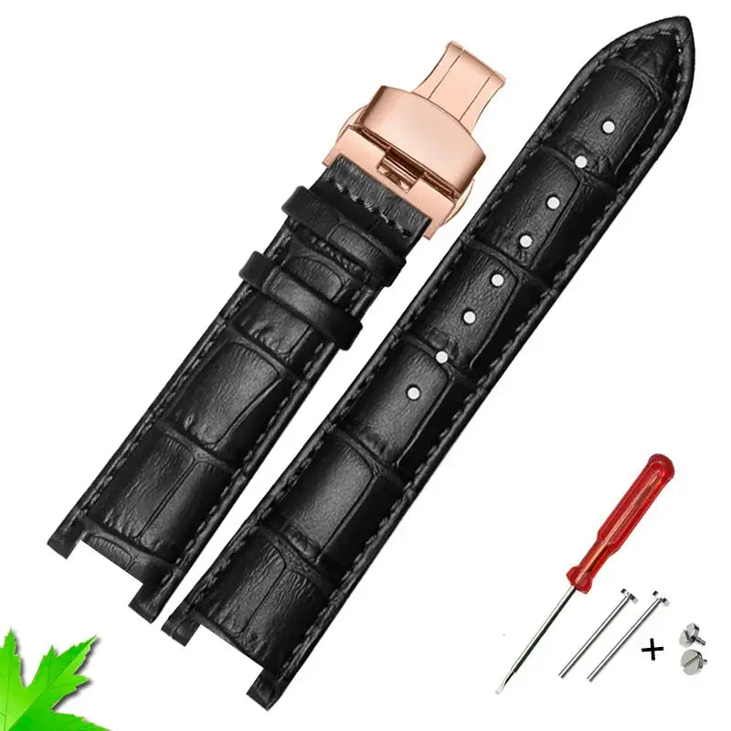 Cowhide Wristband Watch Strap for Tissot, Tianwang, Folli Follie, Michael Kors – Men & Women - STRAPS