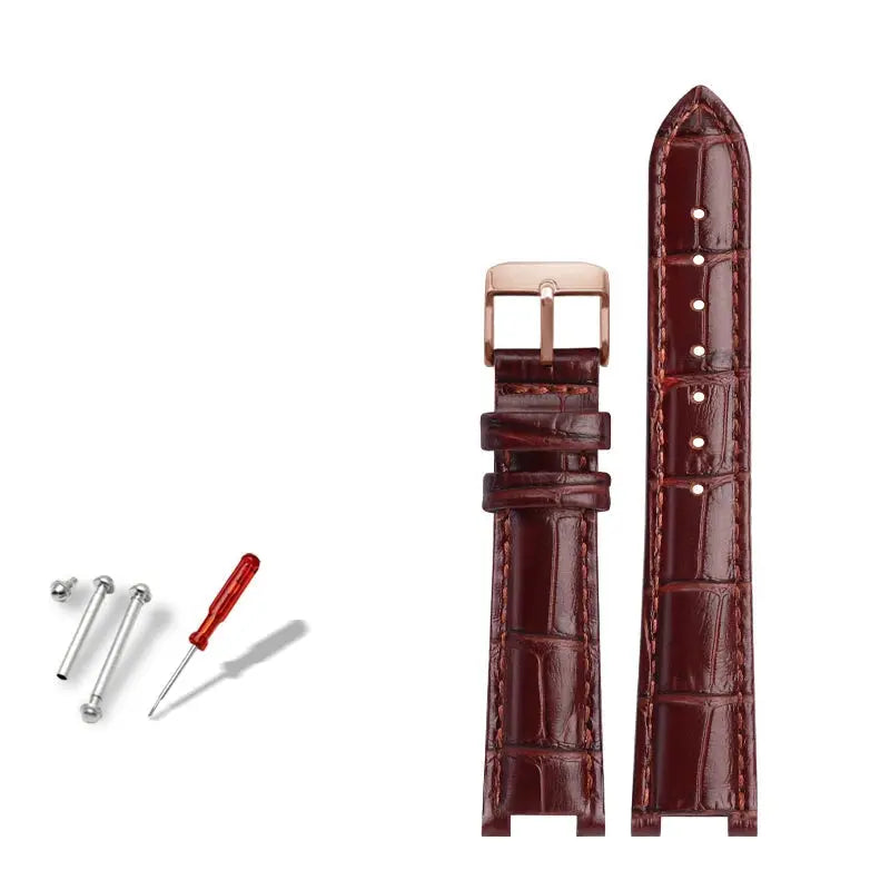 Cowhide Wristband Watch Strap for Tissot, Tianwang, Folli Follie, Michael Kors – Men & Women - STRAPS