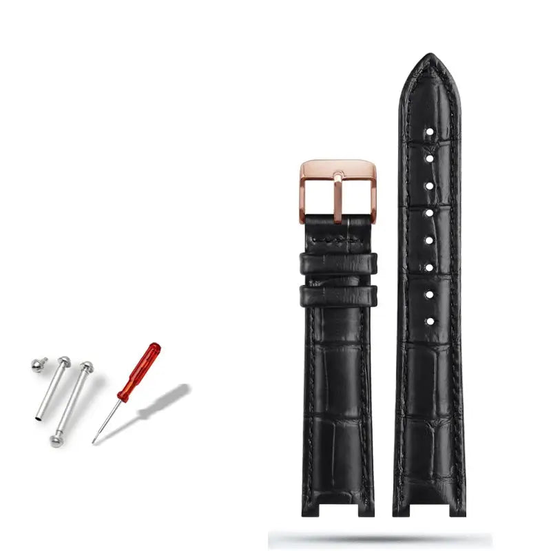 Cowhide Wristband Watch Strap for Tissot, Tianwang, Folli Follie, Michael Kors – Men & Women - STRAPS