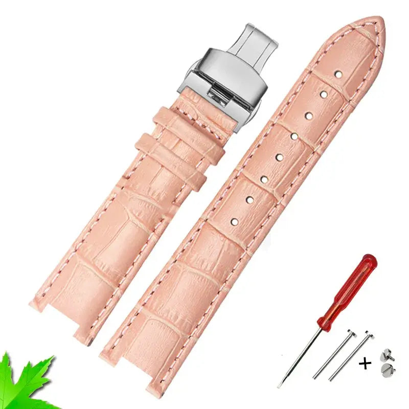 Cowhide Wristband Watch Strap for Tissot, Tianwang, Folli Follie, Michael Kors – Men & Women - STRAPS