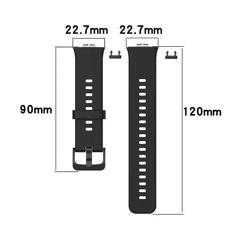 Durable Rubber Strap for Huawei Watch Fit (TIA-B09/TIA-B19) - Sport & Comfort STRAPS