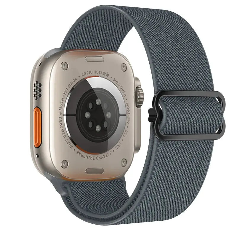 Elastic Nylon Band straps for Apple (38mm, 40mm to 45mm, 49mm)Series 3 to Series 10, Ultra 2, and SE STRAPS