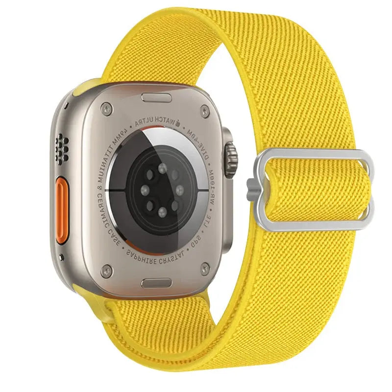 Elastic Nylon Band straps for Apple (38mm, 40mm to 45mm, 49mm)Series 3 to Series 10, Ultra 2, and SE STRAPS