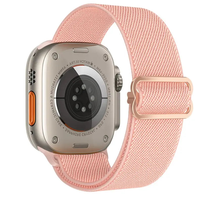 Elastic Nylon Band straps for Apple (38mm, 40mm to 45mm, 49mm)Series 3 to Series 10, Ultra 2, and SE STRAPS