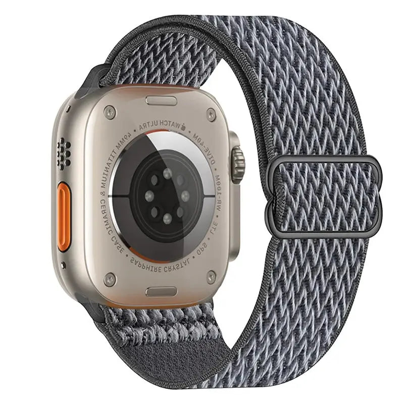 Elastic Nylon Band straps for Apple (38mm, 40mm to 45mm, 49mm)Series 3 to Series 10, Ultra 2, and SE STRAPS