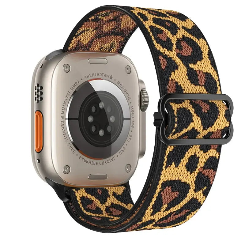 Elastic Nylon Band straps for Apple (38mm, 40mm to 45mm, 49mm)Series 3 to Series 10, Ultra 2, and SE STRAPS