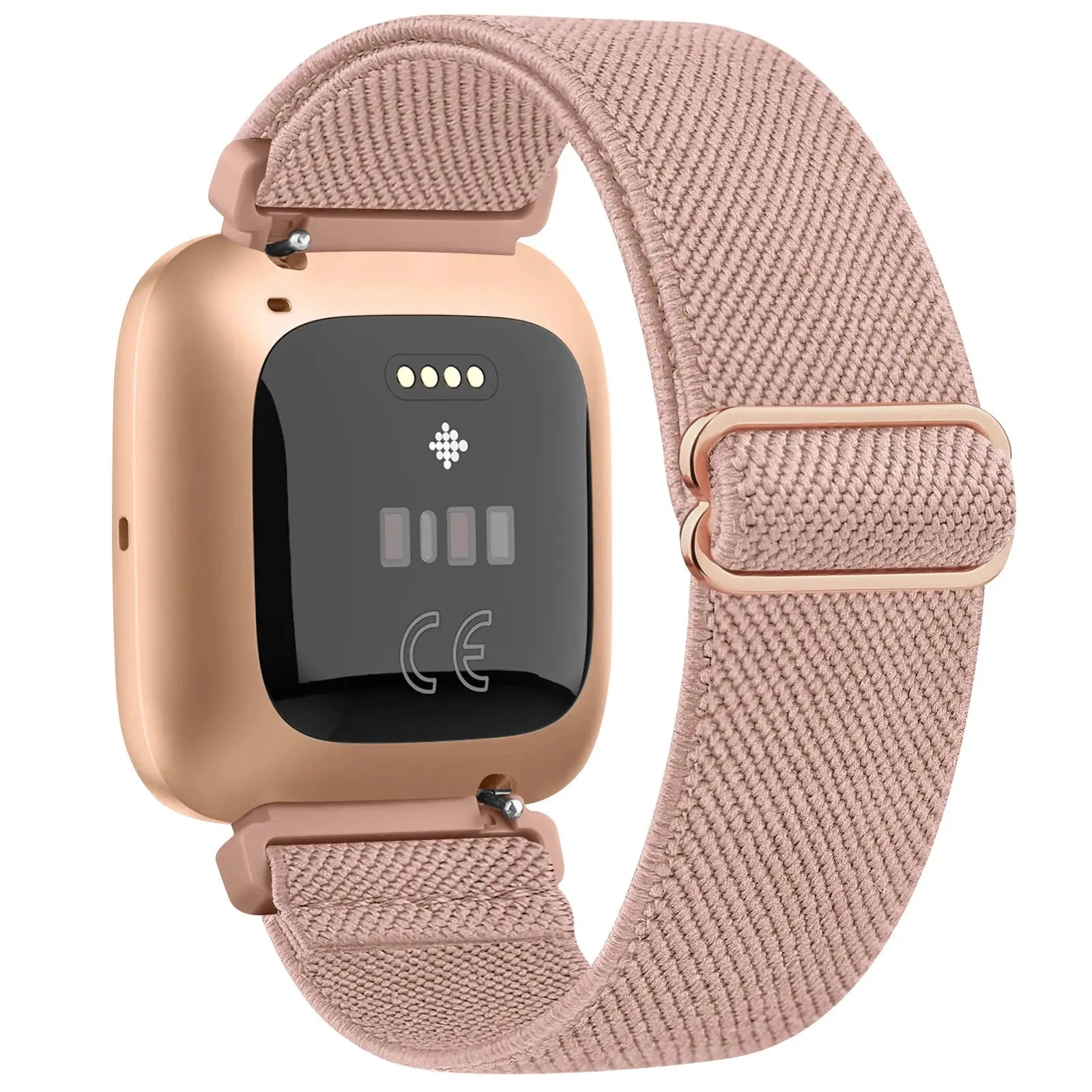 Elastic Nylon Watch Strap for Fitbit Versa/Sense Series - Adjustable Wristband - STRAPS
