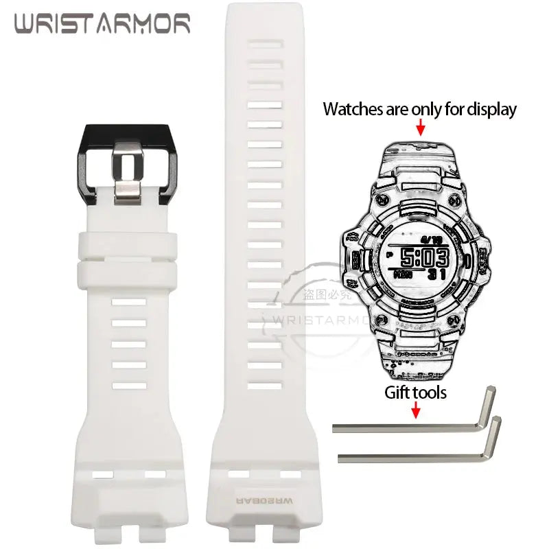 GBD100 Replacement Strap for Casio GBD-100 GBD-100-1/1A7/100SM-4/2A Sport Resin Band STRAPS