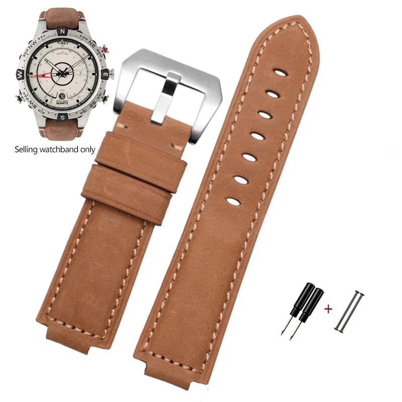24mm Silicone Watch Band for Timex Tide T2N720 T2N721 - Waterproof Strap STRAPS