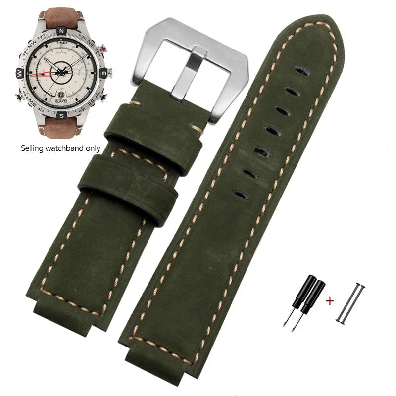 24mm Silicone Watch Band for Timex Tide T2N720 T2N721 - Waterproof Strap STRAPS