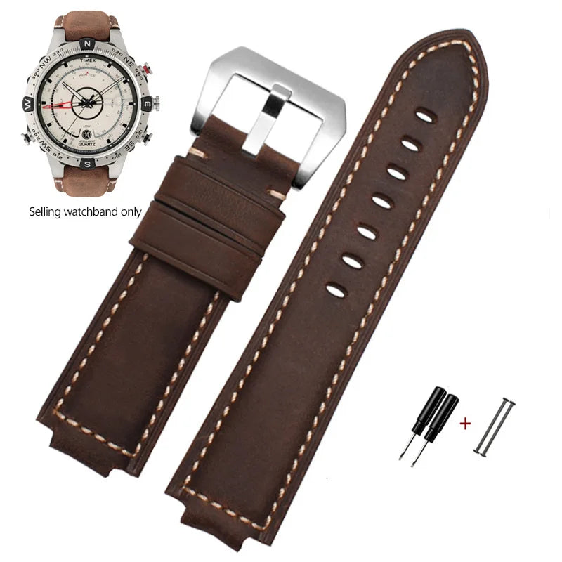 24mm Silicone Watch Band for Timex Tide T2N720 T2N721 - Waterproof Strap STRAPS