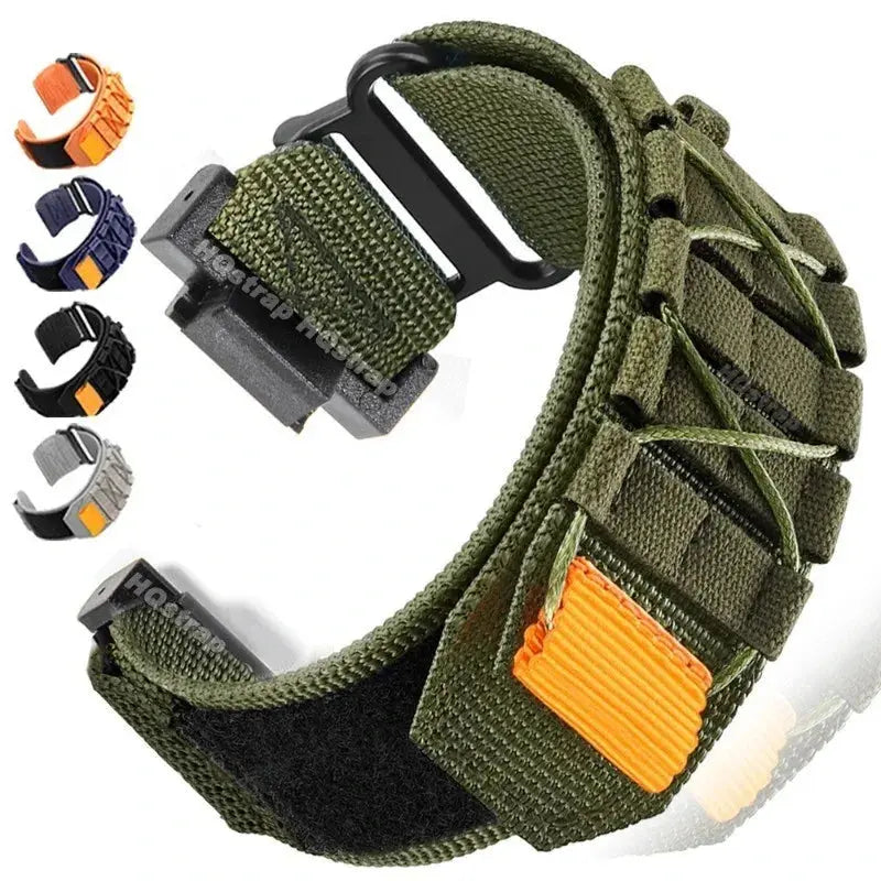 High-Quality 22mm Nylon Sport Strap for G-SHOCK - Durable Replacement Band 130mm-145mm, 145mm-175mm HQSTRAP