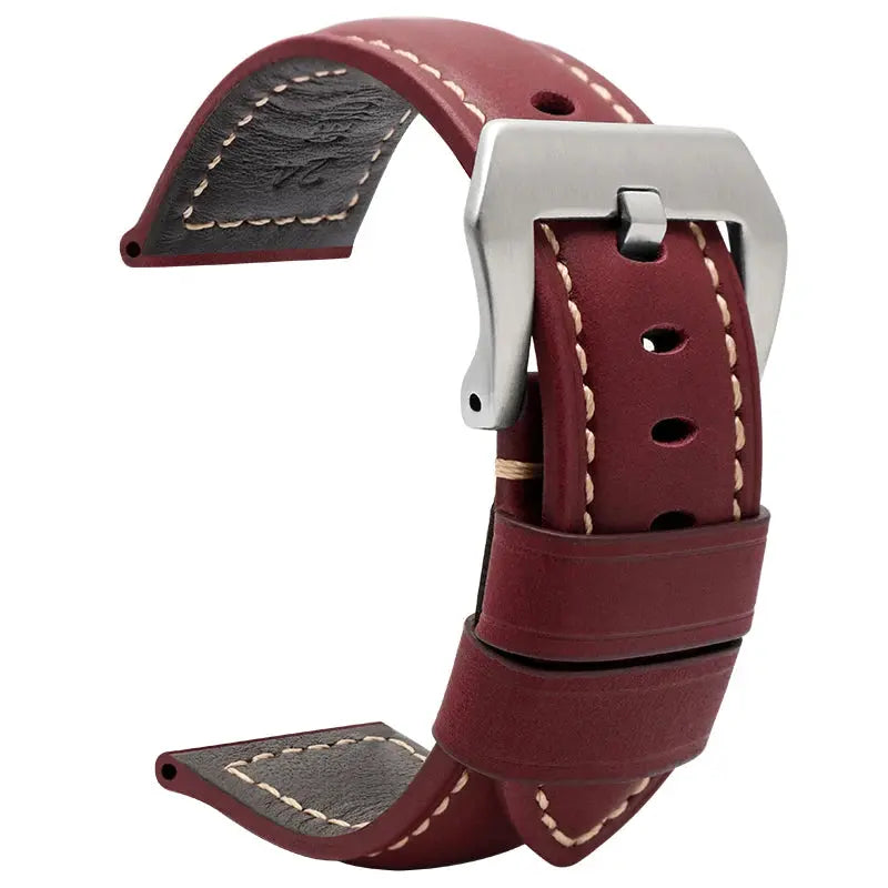Leather Strap for Panerai PAM441 386 – Cowhide Bracelet, 20mm, 22mm, 24mm, 26mm for Men’s Watches STRAPS