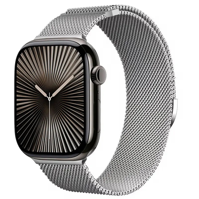 Milanese Magnetic Strap for Apple Watch – Ultra 2, Series 10, 9, 8, 7,  6, 5, 4, SE, 3, 2, 1 STRAPS