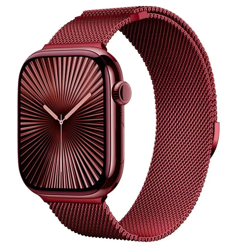Milanese Magnetic Strap for Apple Watch – Ultra 2, Series 10, 9, 8, 7,  6, 5, 4, SE, 3, 2, 1 STRAPS