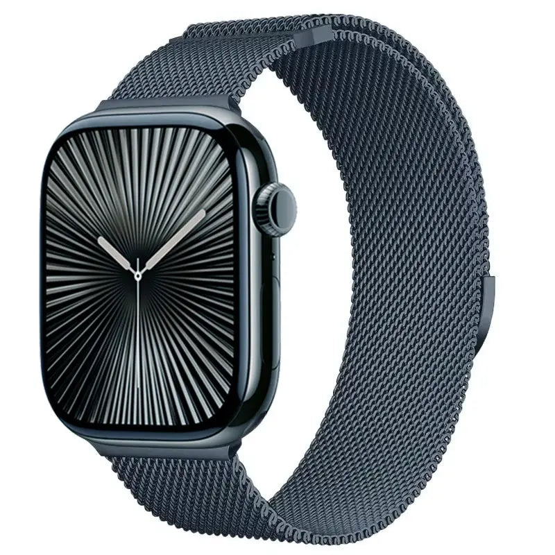 Milanese Magnetic Strap for Apple Watch – Ultra 2, Series 10, 9, 8, 7,  6, 5, 4, SE, 3, 2, 1 STRAPS