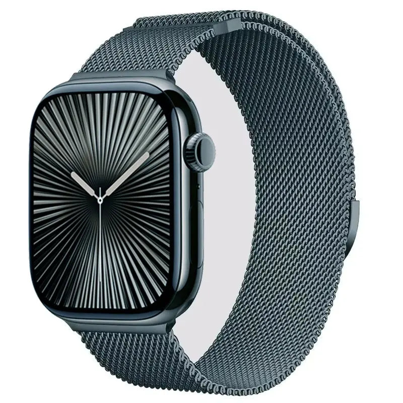 Milanese Magnetic Strap for Apple Watch – Ultra 2, Series 10, 9, 8, 7,  6, 5, 4, SE, 3, 2, 1 STRAPS