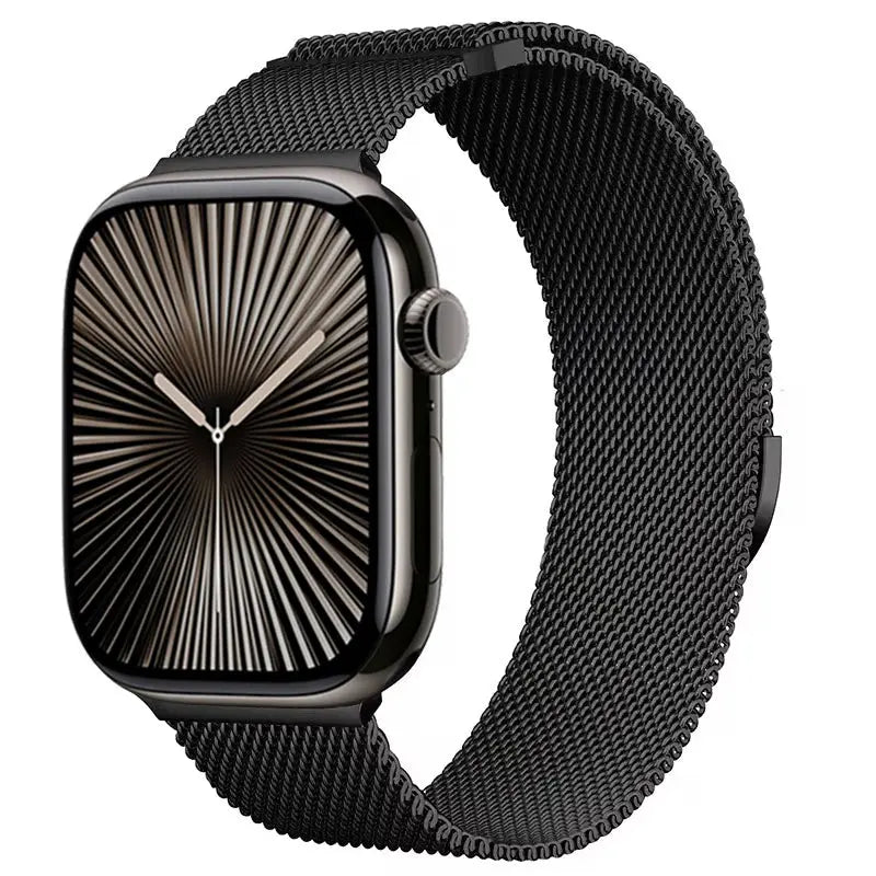 Milanese Magnetic Strap for Apple Watch – Ultra 2, Series 10, 9, 8, 7,  6, 5, 4, SE, 3, 2, 1 STRAPS