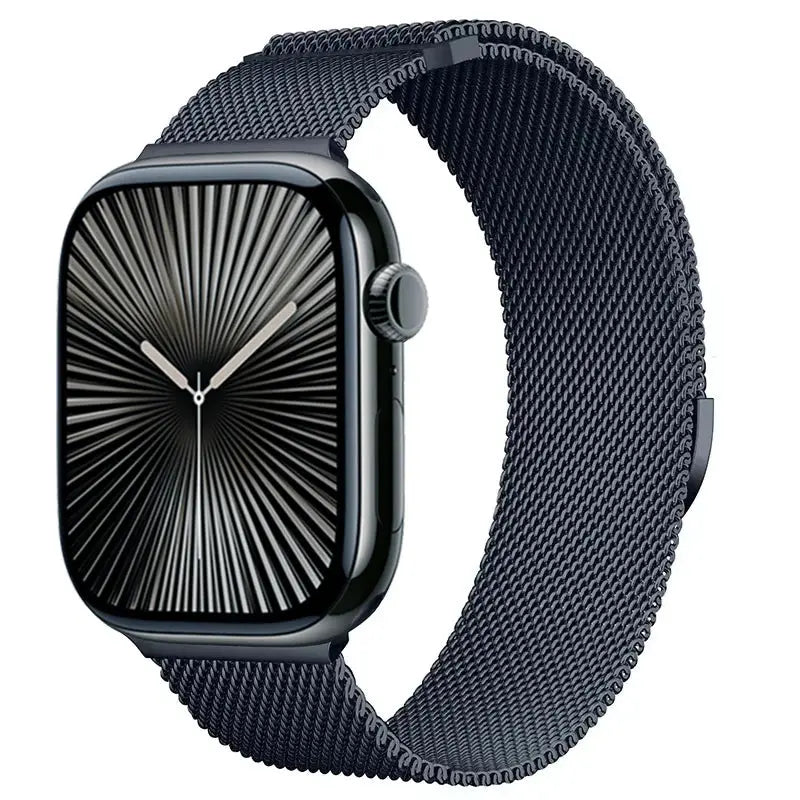Milanese Magnetic Strap for Apple Watch – Ultra 2, Series 10, 9, 8, 7,  6, 5, 4, SE, 3, 2, 1 STRAPS