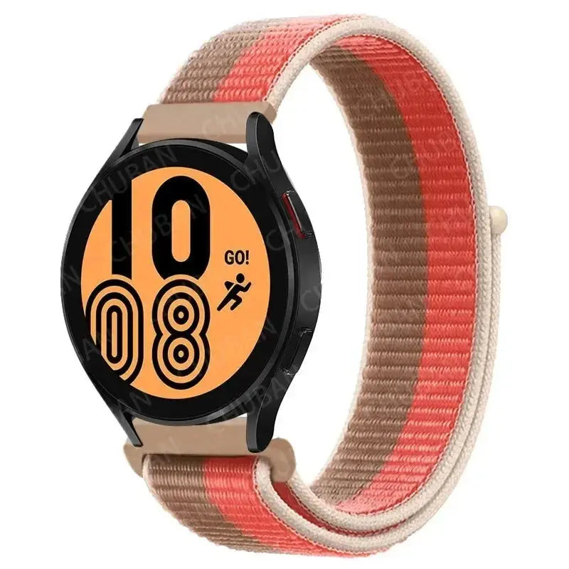 Nylon Loop Strap (20mm/22mm) for Samsung Galaxy, Huawei GT, Amazfit, Garmin, Xiaomi: Comfortable and Stylish - STRAPS