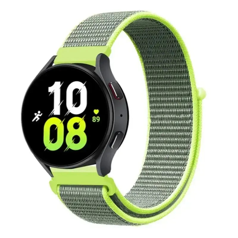 Nylon Loop Strap (20mm/22mm) for Samsung Galaxy, Huawei GT, Amazfit, Garmin, Xiaomi: Comfortable and Stylish - STRAPS