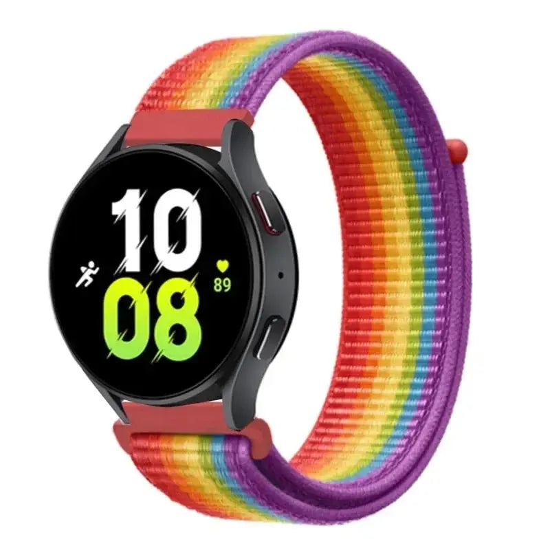 Nylon Loop Strap (20mm/22mm) for Samsung Galaxy, Huawei GT, Amazfit, Garmin, Xiaomi: Comfortable and Stylish - STRAPS