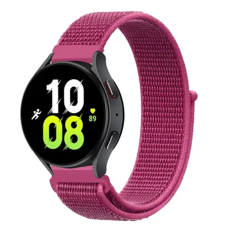 Nylon Loop Strap (20mm/22mm) for Samsung Galaxy, Huawei GT, Amazfit, Garmin, Xiaomi: Comfortable and Stylish - STRAPS