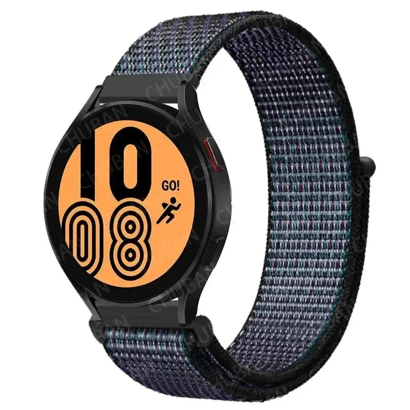 Nylon Loop Strap (20mm/22mm) for Samsung Galaxy, Huawei GT, Amazfit, Garmin, Xiaomi: Comfortable and Stylish - STRAPS