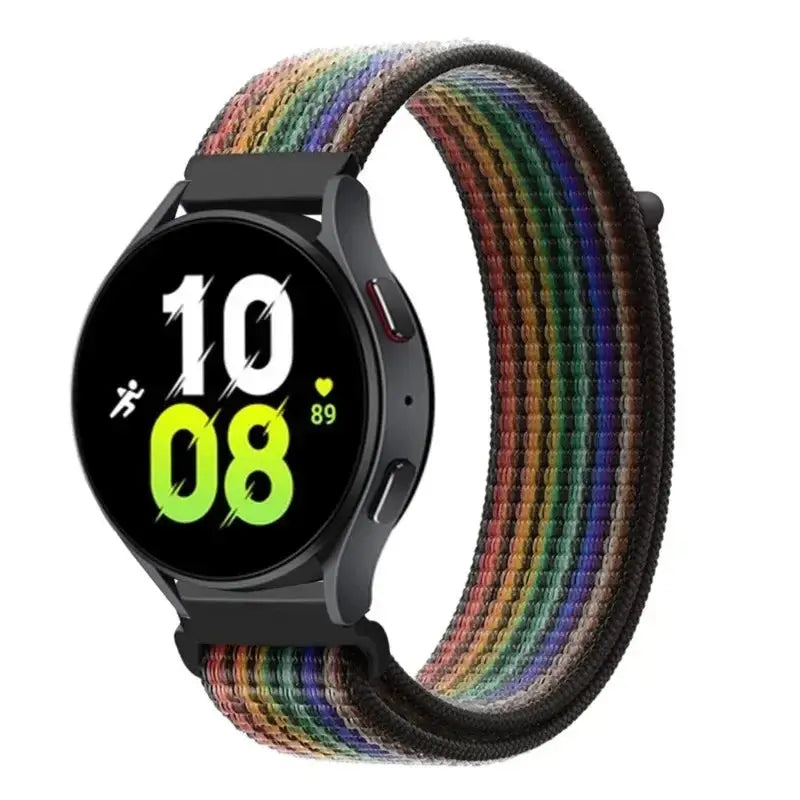 Nylon Loop Strap (20mm/22mm) for Samsung Galaxy, Huawei GT, Amazfit, Garmin, Xiaomi: Comfortable and Stylish - STRAPS