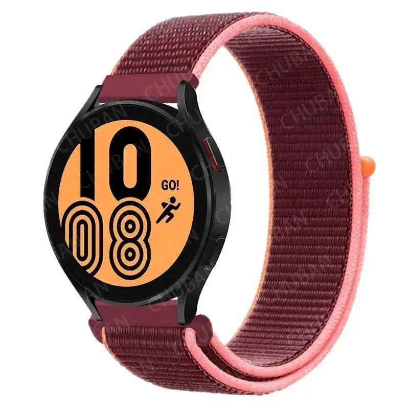 Nylon Loop Strap (20mm/22mm) for Samsung Galaxy, Huawei GT, Amazfit, Garmin, Xiaomi: Comfortable and Stylish - STRAPS