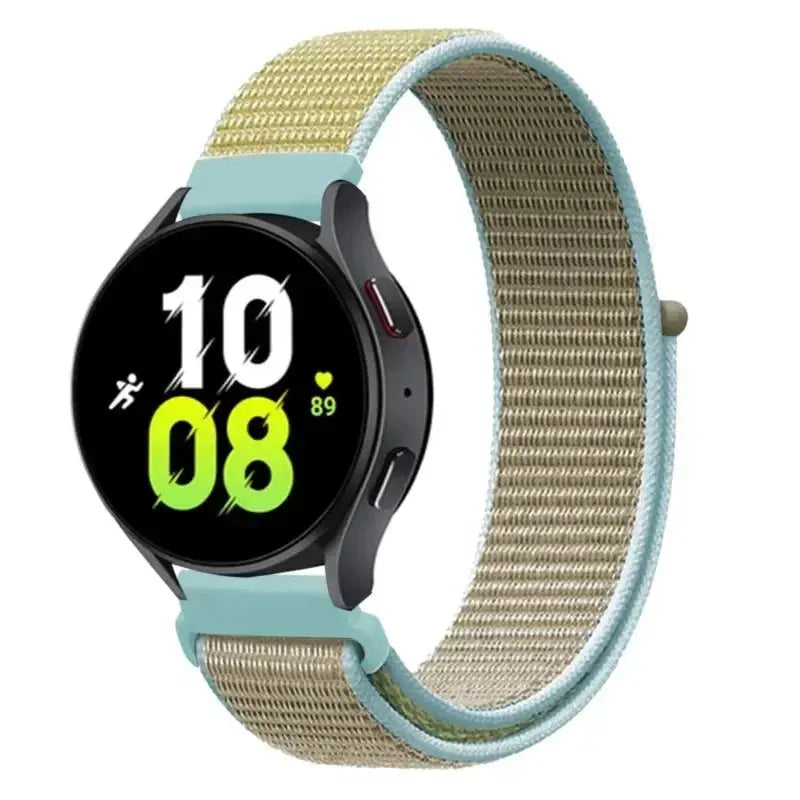 Nylon Loop Strap (20mm/22mm) for Samsung Galaxy, Huawei GT, Amazfit, Garmin, Xiaomi: Comfortable and Stylish - STRAPS
