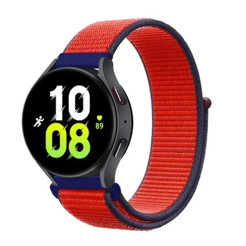 Nylon Loop Strap (20mm/22mm) for Samsung Galaxy, Huawei GT, Amazfit, Garmin, Xiaomi: Comfortable and Stylish - STRAPS