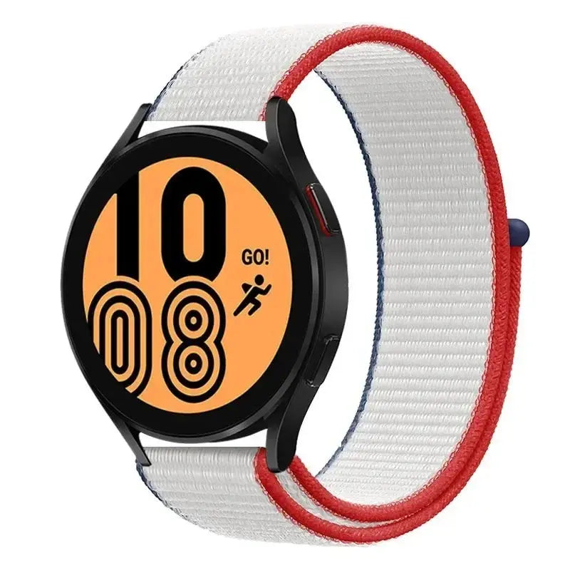 Nylon Loop Strap (20mm/22mm) for Samsung Galaxy, Huawei GT, Amazfit, Garmin, Xiaomi: Comfortable and Stylish - STRAPS