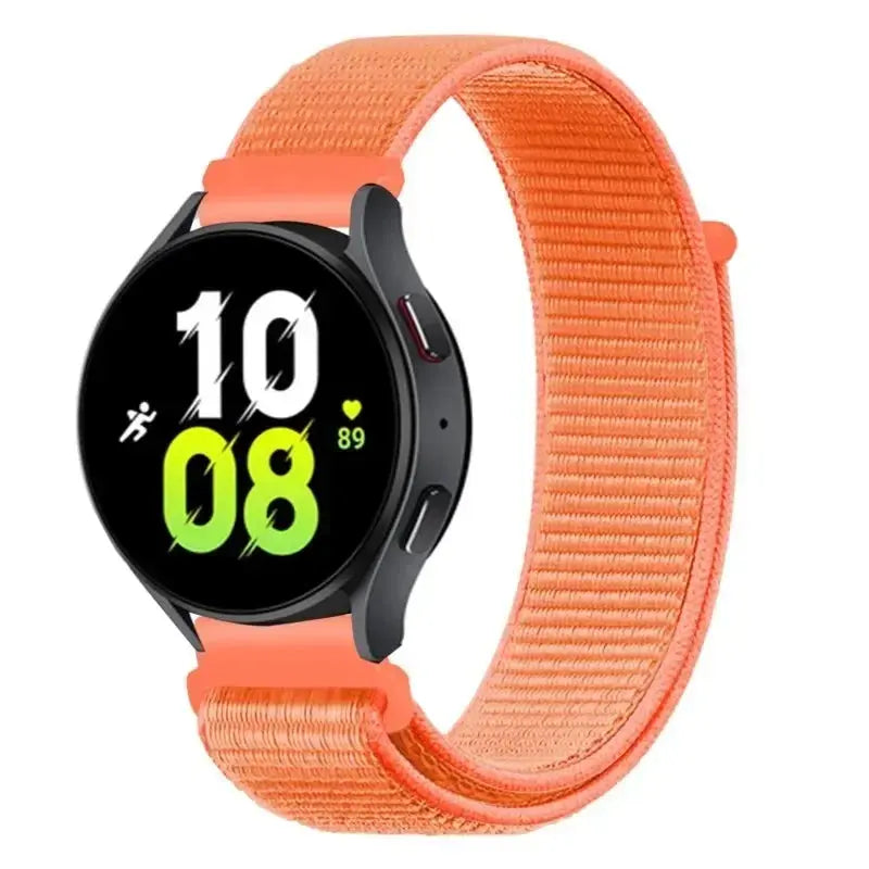 Nylon Loop Strap (20mm/22mm) for Samsung Galaxy, Huawei GT, Amazfit, Garmin, Xiaomi: Comfortable and Stylish - STRAPS