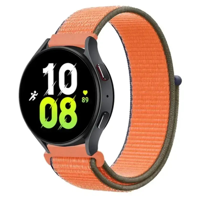 Nylon Loop Strap (20mm/22mm) for Samsung Galaxy, Huawei GT, Amazfit, Garmin, Xiaomi: Comfortable and Stylish - STRAPS