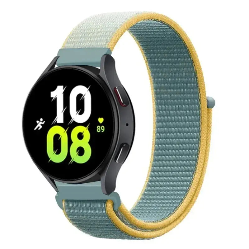 Nylon Loop Strap (20mm/22mm) for Samsung Galaxy, Huawei GT, Amazfit, Garmin, Xiaomi: Comfortable and Stylish - STRAPS
