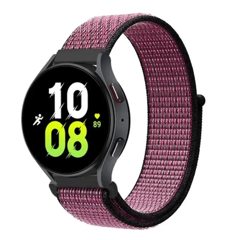 Nylon Loop Strap (20mm/22mm) for Samsung Galaxy, Huawei GT, Amazfit, Garmin, Xiaomi: Comfortable and Stylish - STRAPS