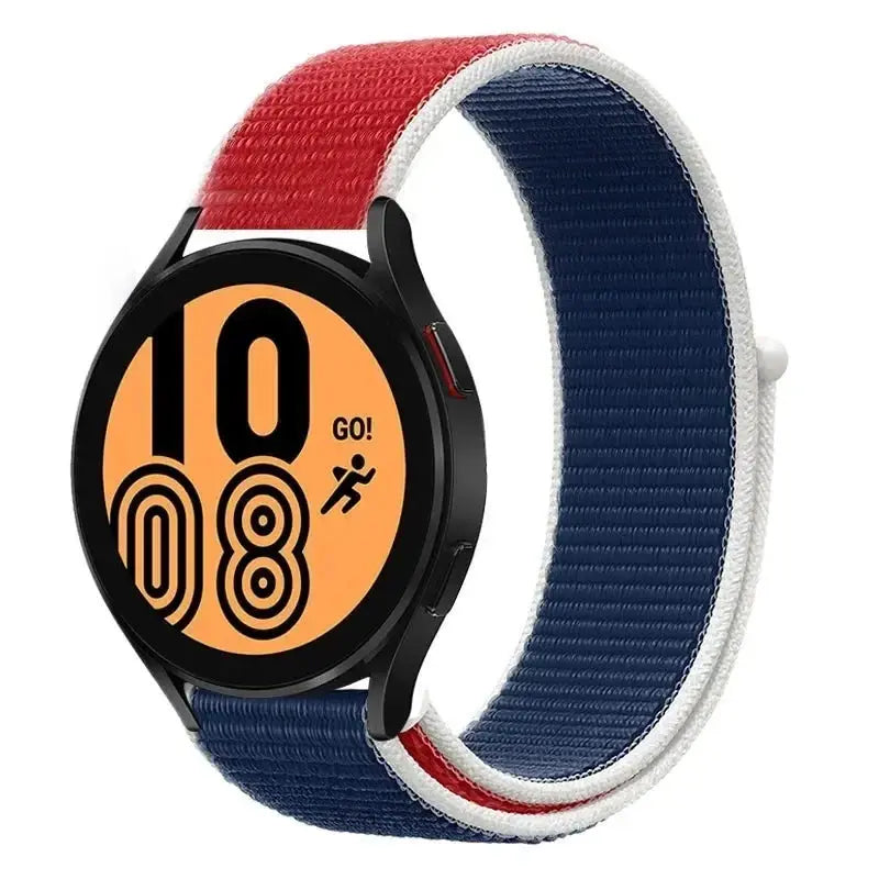 Nylon Loop Strap (20mm/22mm) for Samsung Galaxy, Huawei GT, Amazfit, Garmin, Xiaomi: Comfortable and Stylish - STRAPS