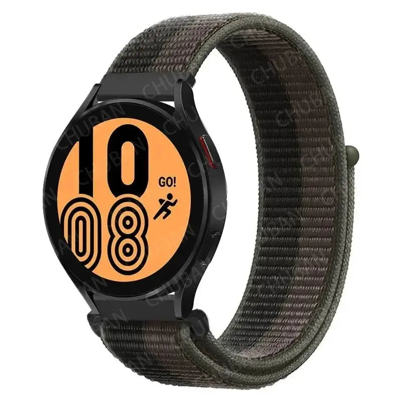 Nylon Loop Strap (20mm/22mm) for Samsung Galaxy, Huawei GT, Amazfit, Garmin, Xiaomi: Comfortable and Stylish - STRAPS