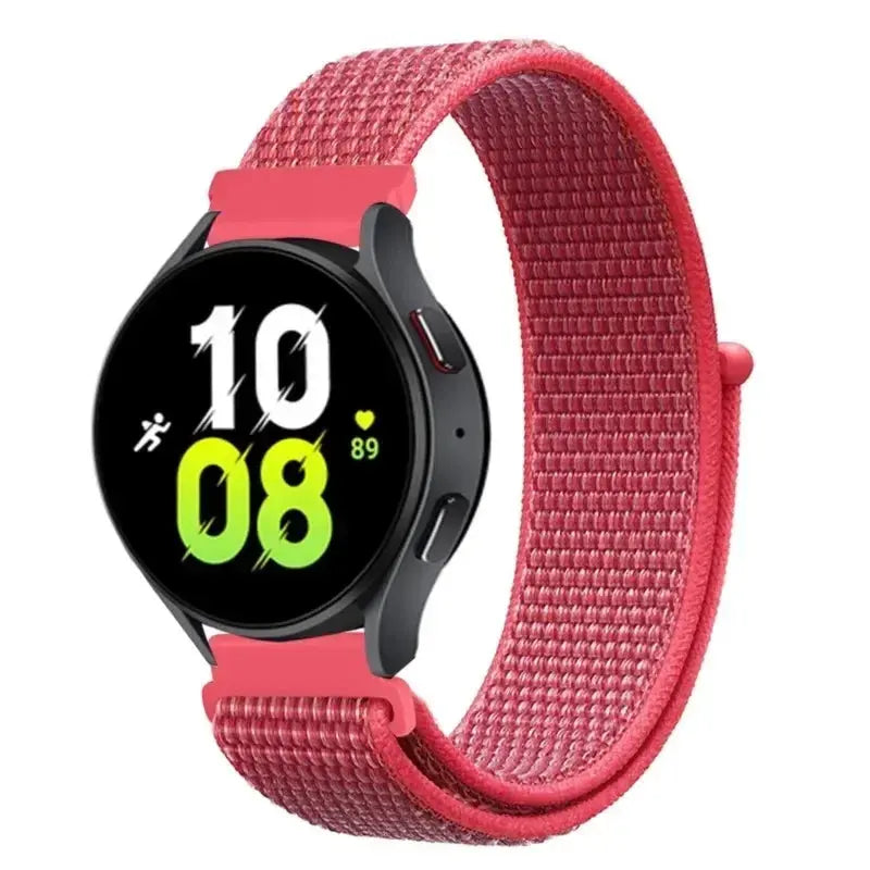 Nylon Loop Strap (20mm/22mm) for Samsung Galaxy, Huawei GT, Amazfit, Garmin, Xiaomi: Comfortable and Stylish - STRAPS