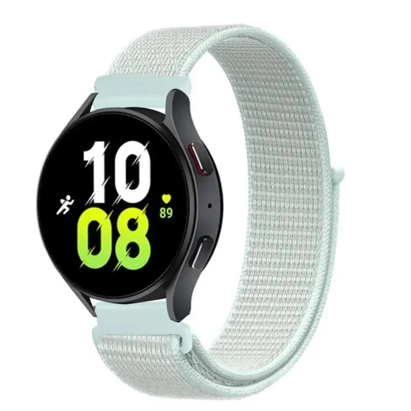 Nylon Loop Strap (20mm/22mm) for Samsung Galaxy, Huawei GT, Amazfit, Garmin, Xiaomi: Comfortable and Stylish - STRAPS
