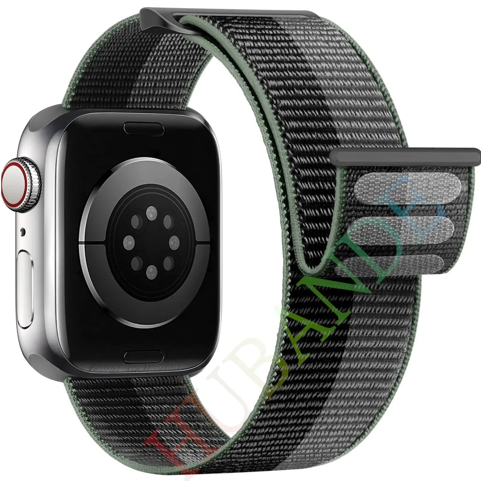 Nylon Loop Strap for Apple, Watch Sport Band Bracelet for Series Ultra 8/7/6, SE, 5, 4, 38mm to 49mm STRAPS