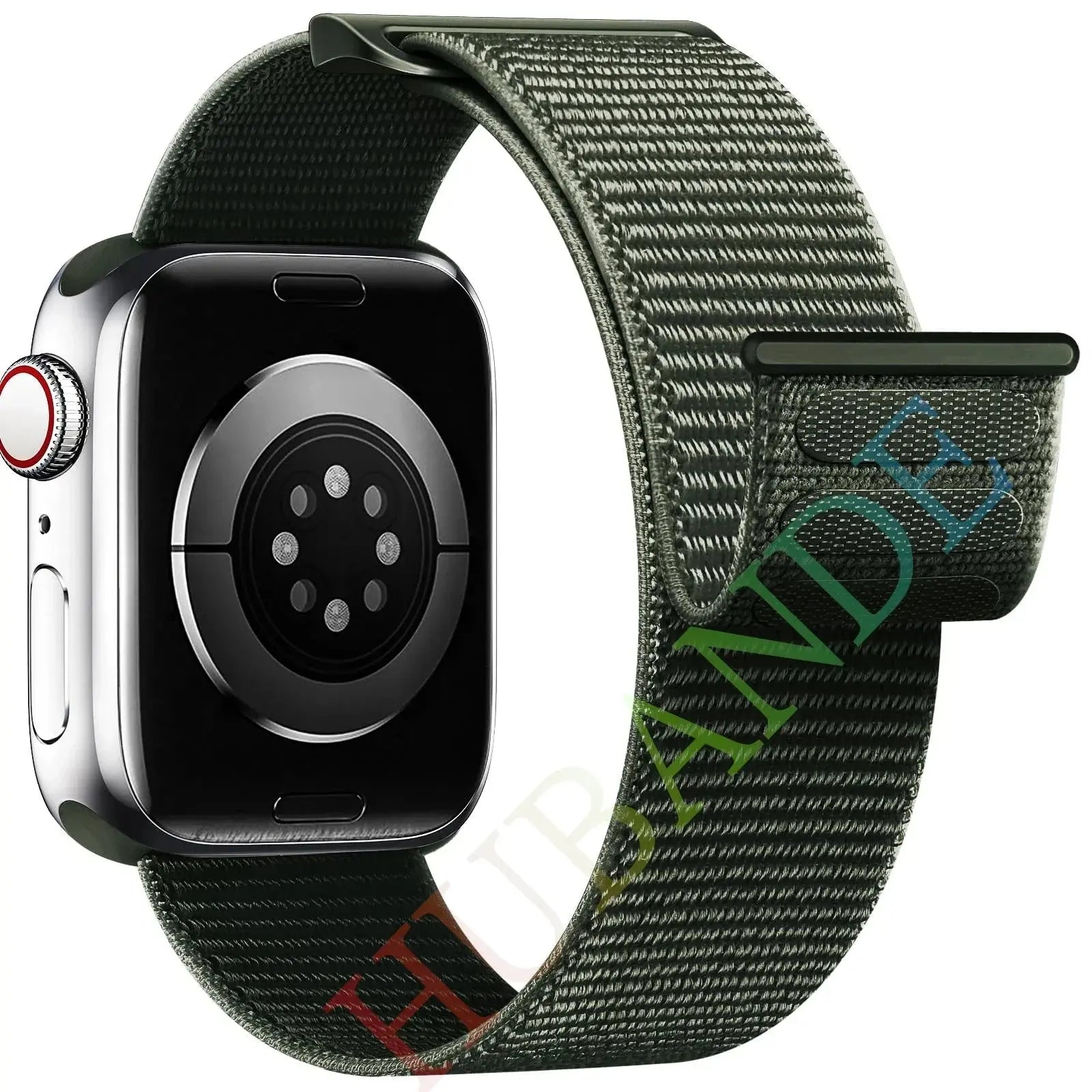 Nylon Loop Strap for Apple, Watch Sport Band Bracelet for Series Ultra 8/7/6, SE, 5, 4, 38mm to 49mm STRAPS