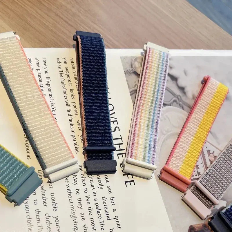 Nylon Loop Strap for Omega X Swatch Joint MoonSwatch & Other Smartwatches (20mm) STRAPS