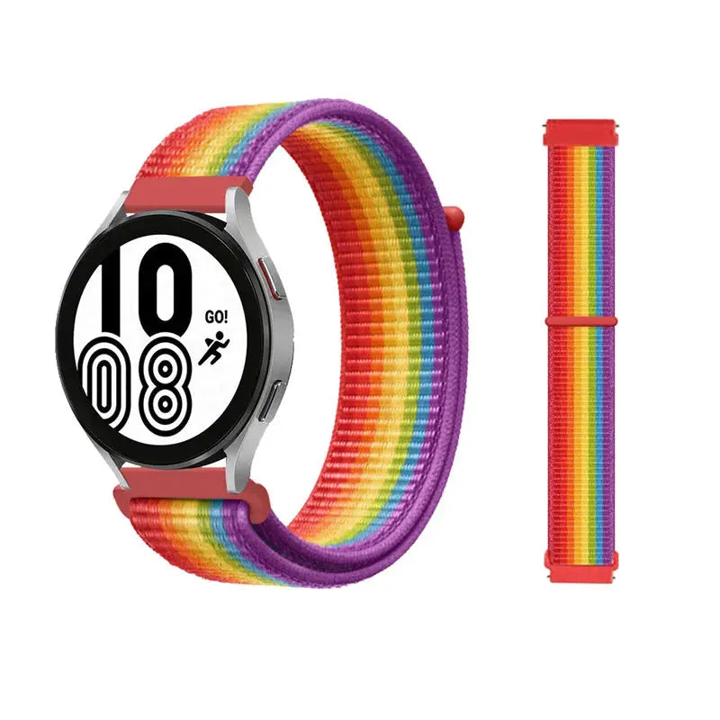 Nylon Loop Strap for Samsung Galaxy Watch 4/3/Classic/5/Pro/Active 2/Gear S3, Huawei Watch GT 2/3 STRAPS