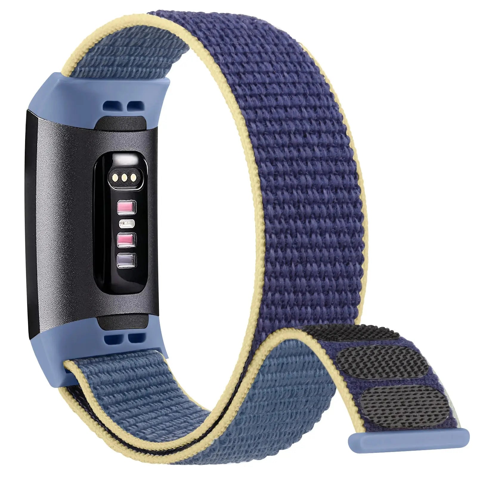Nylon Sport Loop Band for Fitbit Charge 6/5/4/3/SE – Adjustable Replacement Strap STRAPS