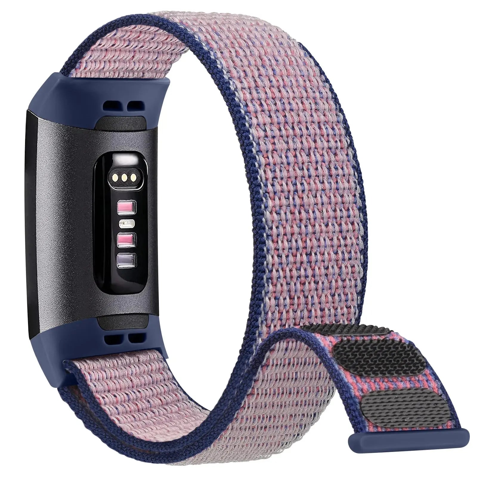 Nylon Sport Loop Band for Fitbit Charge 6/5/4/3/SE – Adjustable Replacement Strap STRAPS